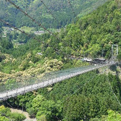 谷瀬の吊り橋