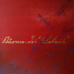 Stürme des Lebens, Acryl auf Leinwand, 80cm x 100cm x 1,8cm