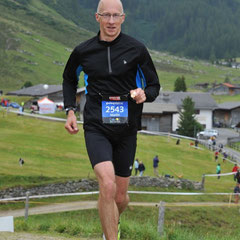 Martin Schenker beim Swiss Alpine Marathon 2011