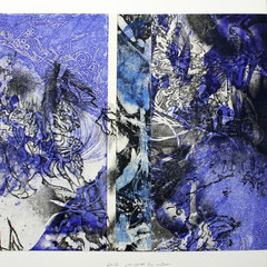 コラージュ：シリーズ　45cm×32ｃｍ