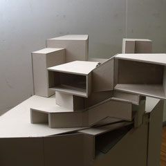 physical carboard model 1:50