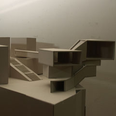 physical carboard model 1:50