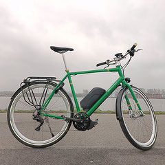 Britannia Contoura met Bafang BBS ombouwset van FON.bike Fiets Ombouwcentrum Nederland