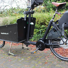 Bakfiets.nl Cargo Long Bakfiets met Pendix eDrive ombouwset Middenmotor van FON.bike Fiets Ombouwcentrum Nederland