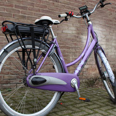 Batavus Diva fiets met ombouwset elektrische fiets van FONebike Arnhem