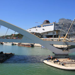 Pont Raymond Barre et Musée des Confluences - Lyon - Photo © Anik COUBLE