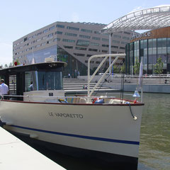 Le Vaporetto - Lyon Confluence - Photo © Anik COUBLE