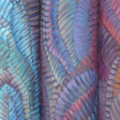 Univers relief textile  1995-2009   150x150cm 