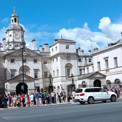 Londres - Le palais Whitehall ( autrefois résidence officielle des souverains britanniques).