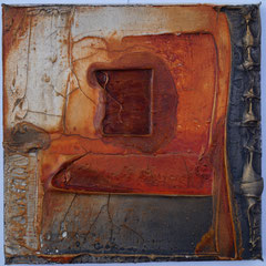 "Kleines Format 20x20 II "  Juli 2016  20x20x1,8