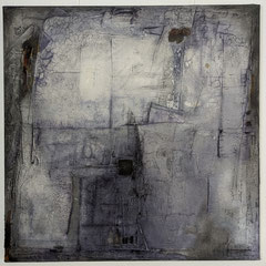 " o.T. "      100x100x4cm, Juli 2025
