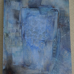 Startbild März 2022, überarbeitete Leinwand 80x100x4cm
