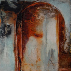 "Tor zum Orient"  40x40x2  2014      (verkauft)