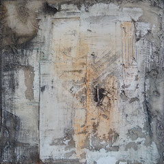 "Serie alte Wände 4"  60x60x4    2014   (verkauft)