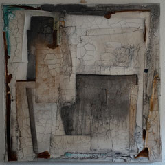" unter Spannung ",     80x80x4   Februar 2016  ( verkauft )