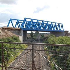 Brücke über DB Gleisnalage bei Ilberstedt