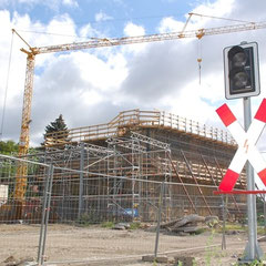 Bahnübergang Solvay Am Weinberg Juli 2011