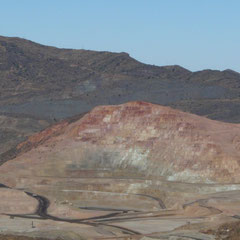 Mine d'or et de cuivre Andacollo