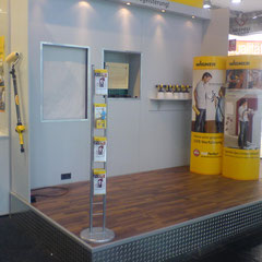 Vorführbühne für Messe
