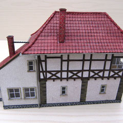 (c) W. Fehse - Stellwerk Waldheim Wo, Putz hell, 1:87 (H0)