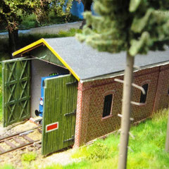 (c) W. Fehse - Einfahrt auf Diorama