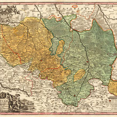 Karte O.-& N.-Lausitz, Hamann 1720