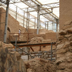 Terrassenhäuser in der Ausgrabungsstätte Ephesos