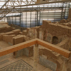 Terrassenhäuser in der Ausgrabungsstätte Ephesos