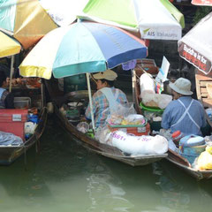 Floating Market from Amphawa