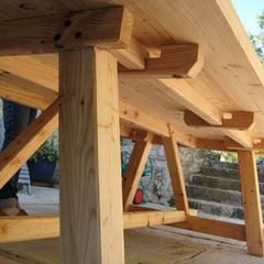 Atelier Marquis - Table exterieure en mélèze