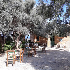 Innenhof, Agreco Farm, Kreta