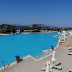 Blue Lagoon Village Kos, Pool mit Meerblick