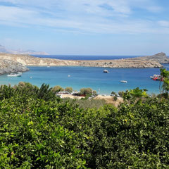 Bucht vor Lindos, Rhodos