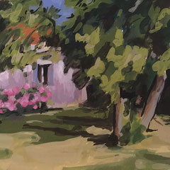 Le Charnois 2018 - gouache 