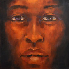 Aristide - 100 x 100 cm  huile sur toile