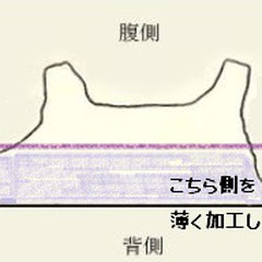 横2分割背取り