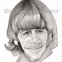 Caricature Ringo Star