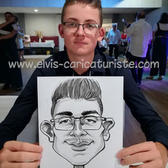 Animation caricaturiste mariage Verdun