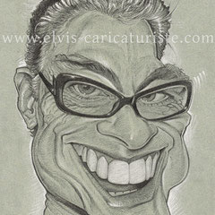 Caricature Van Damme