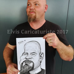 Animation caricaturiste, fête