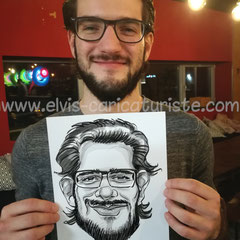 Animation caricaturiste Luxembourg