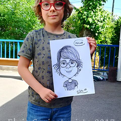 Animation caricatures, fête de la musique, Meuse