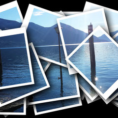 Sicht über den Lago Maggiore