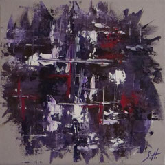 WILD VIOLA I   30x30x4