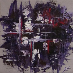 WILD VIOLA II   30x30x4