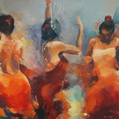 Albanicos 80x120 cm