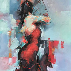 Abanicos 80x60 cm