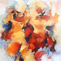 Karen tribe 100x90 cm