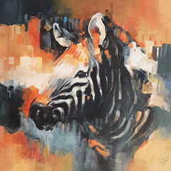 Stripes 90x90 cm
