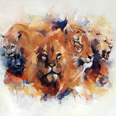 The largest cats 100x130 cm